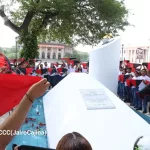 Juventud Sandinista rinde homenaje al Comandante Tomás Borge en el 96 aniversario de su natalicio