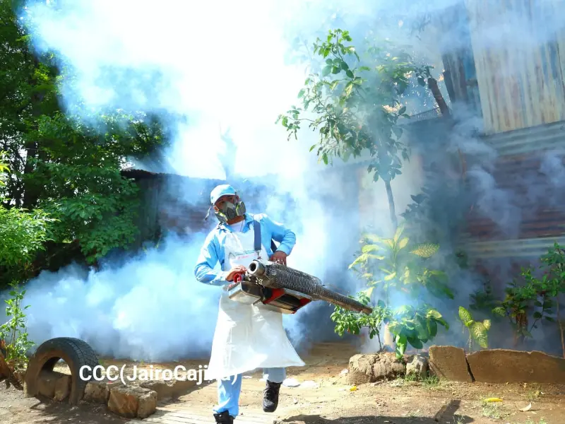 MINSA lleva jornada de prevención del dengue y chikungunya al barrio Jorge Dimitrov