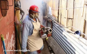 Centro de Salud Altagracia desarrolla jornada antiepidémica en el barrio Berta Calderón de Managua