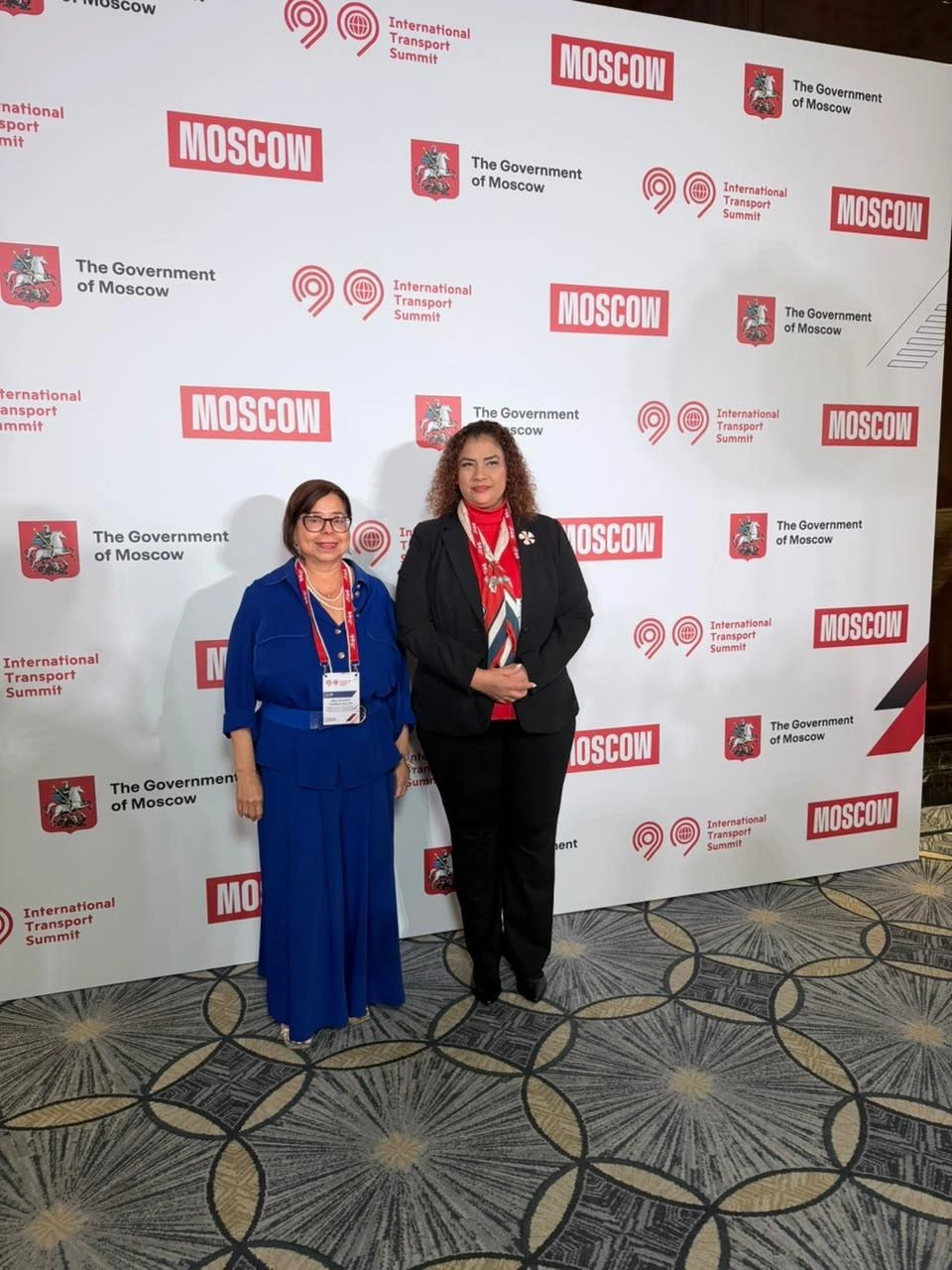 Alcaldesa de Managua participa en la V Cumbre Internacional de Transporte en Rusia