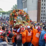 Santo Domingo retorna a Las Sierritas entre alegría, fe y devoción