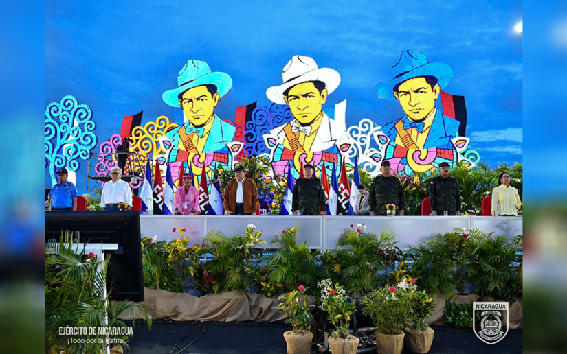 Conmemoración del 47 Aniversario de fundación del Ejército de Nicaragua