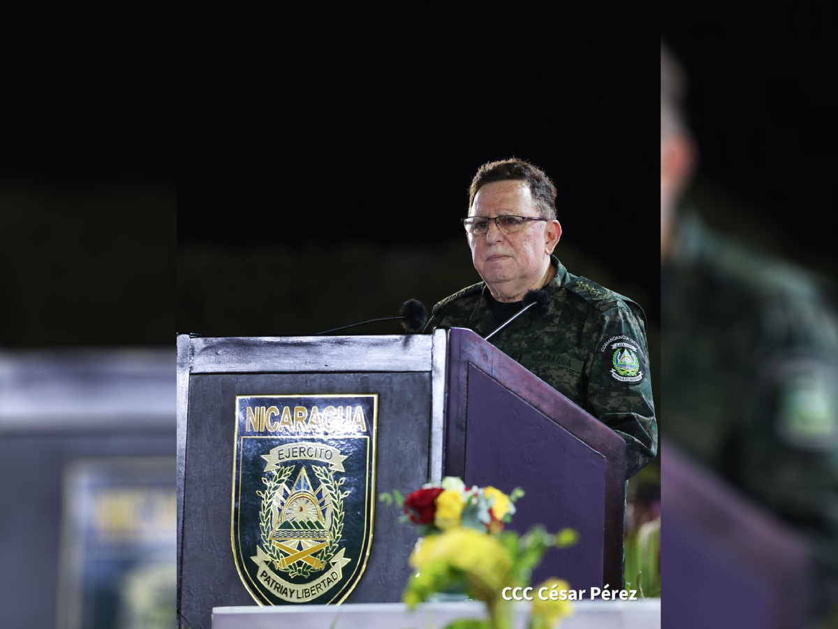 Palabras del General Julio César Avilés Castillo en los 47 Años del Ejército de Nicaragua