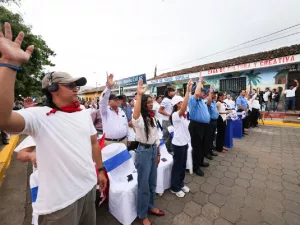 Encuentro con Pueblo Presidente de Condega en Consulta de la Reforma Constitucional “Hay Patria”