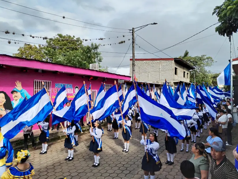 Nicaragua vive con orgullo los Desfiles Escolares “Patria y Libertad, Patria y Dignidad”