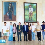 Delegación artística de Hunan visita el Teatro Nacional Rubén Darío y el Palacio de la Cultura