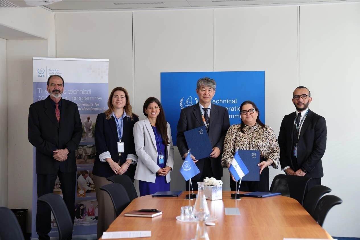 Nicaragua proyecta nuevas acciones de cooperación técnica con el OIEA