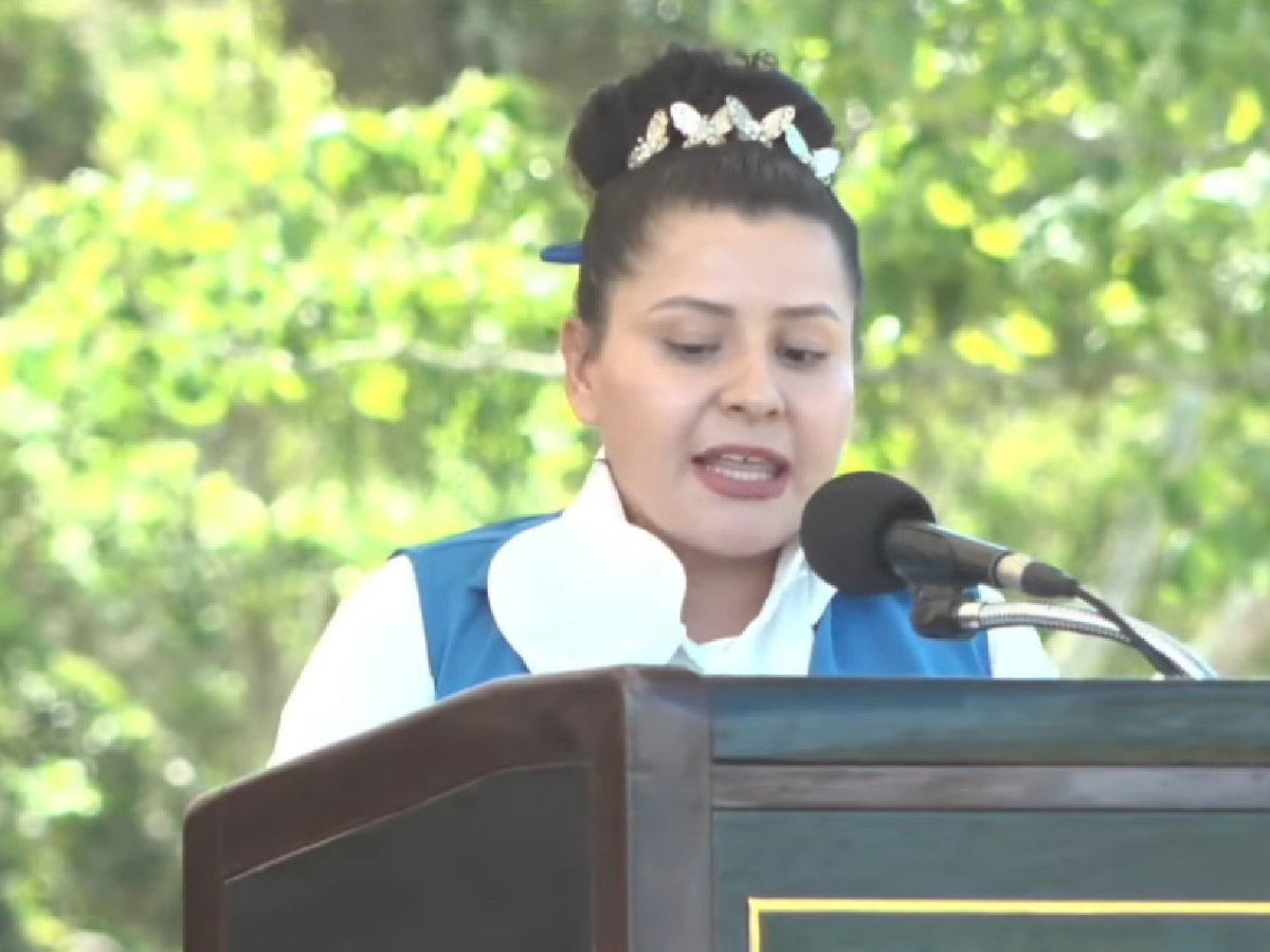 Palabras de la Compañera Yorleni Anielka Hernández Flores