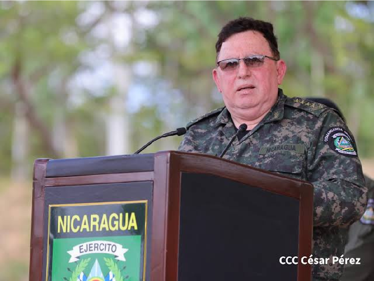 Palabras del Comandante en Jefe de las Fuerzas Militares del Ejército de Nicaragua General de Ejército Julio César Avilés Castillo