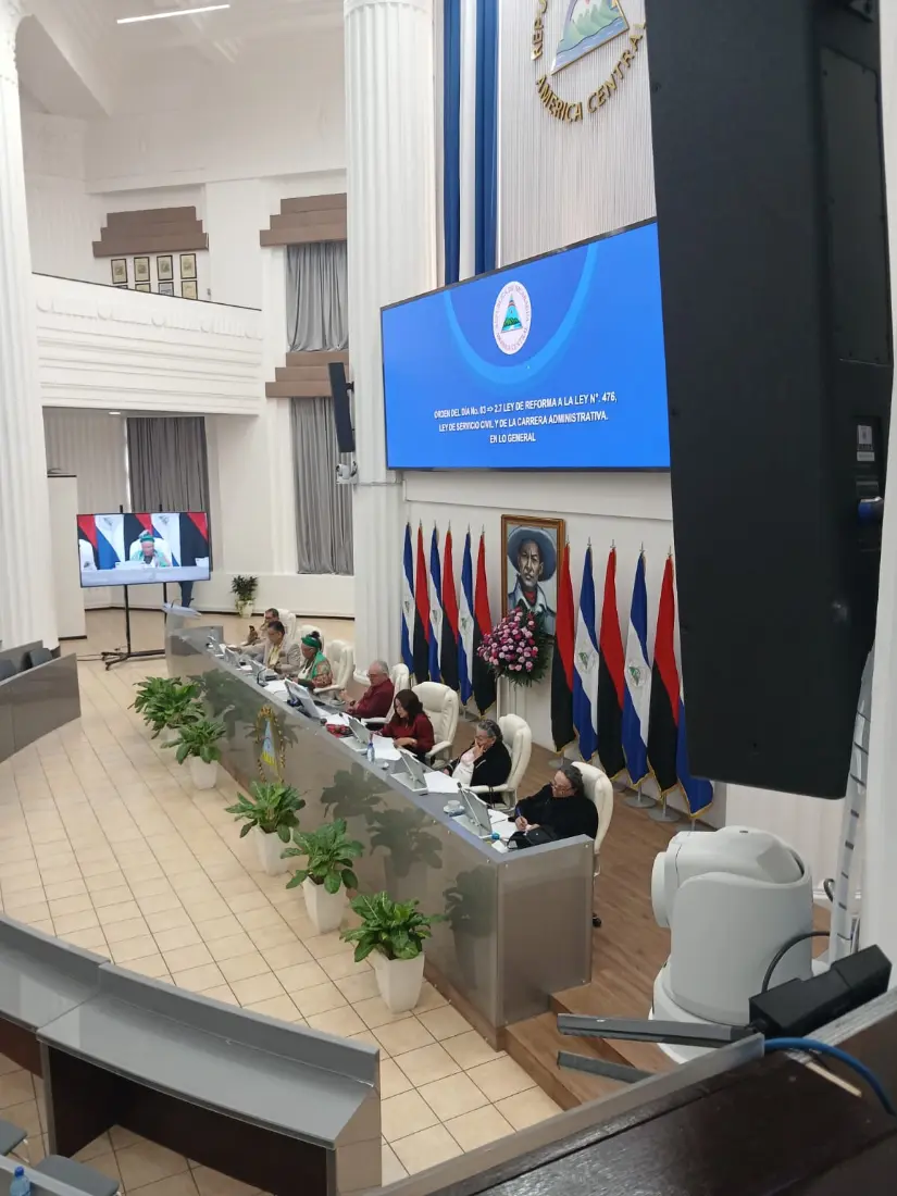 Asamblea Nacional aprueba reforma a la Ley 339 para establecer codirectores en la DGI y la DGA