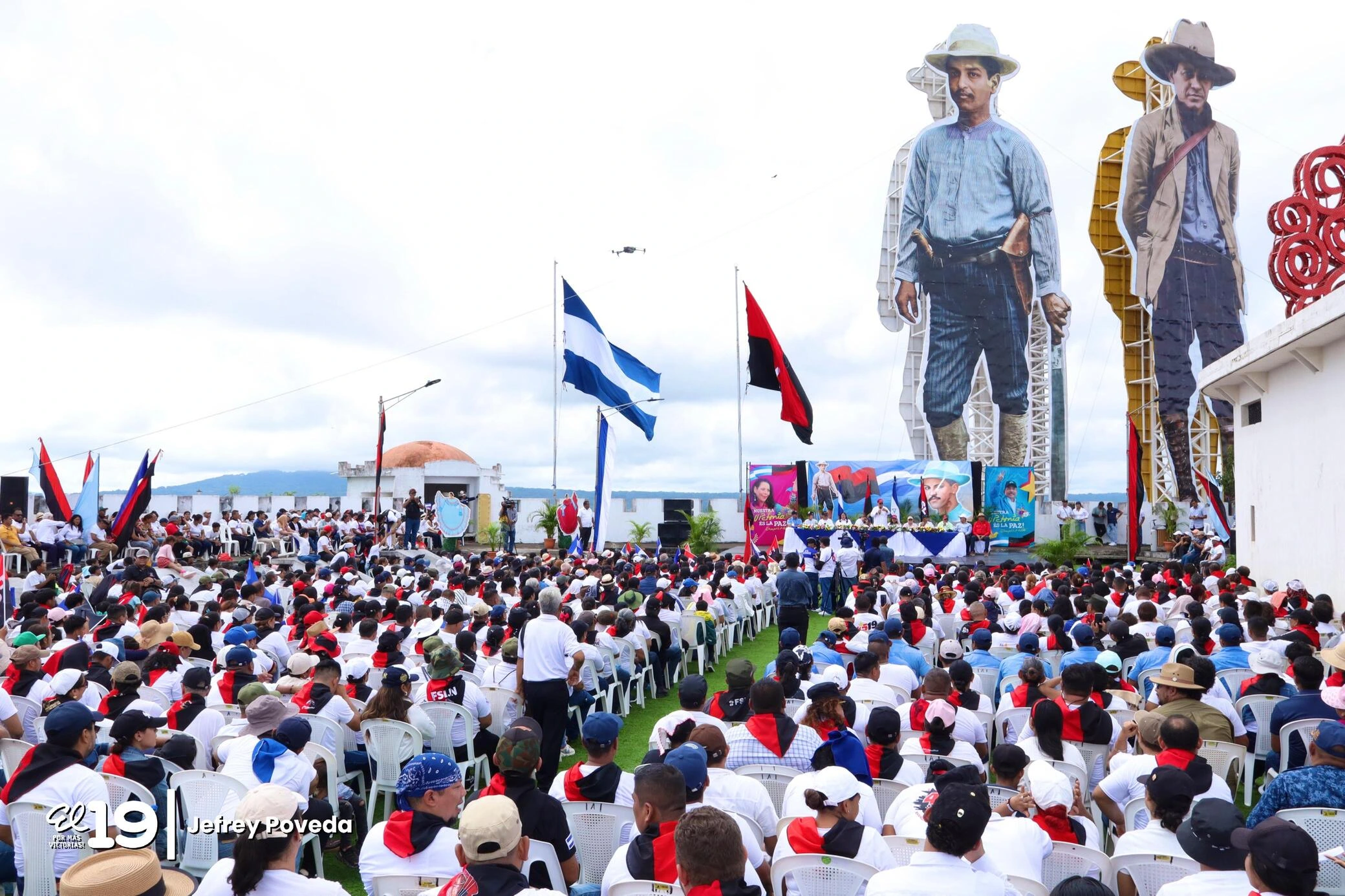 ¡Hay Patria! se vive con fervor en Masaya, Tisma, Nindirí y La Concepción