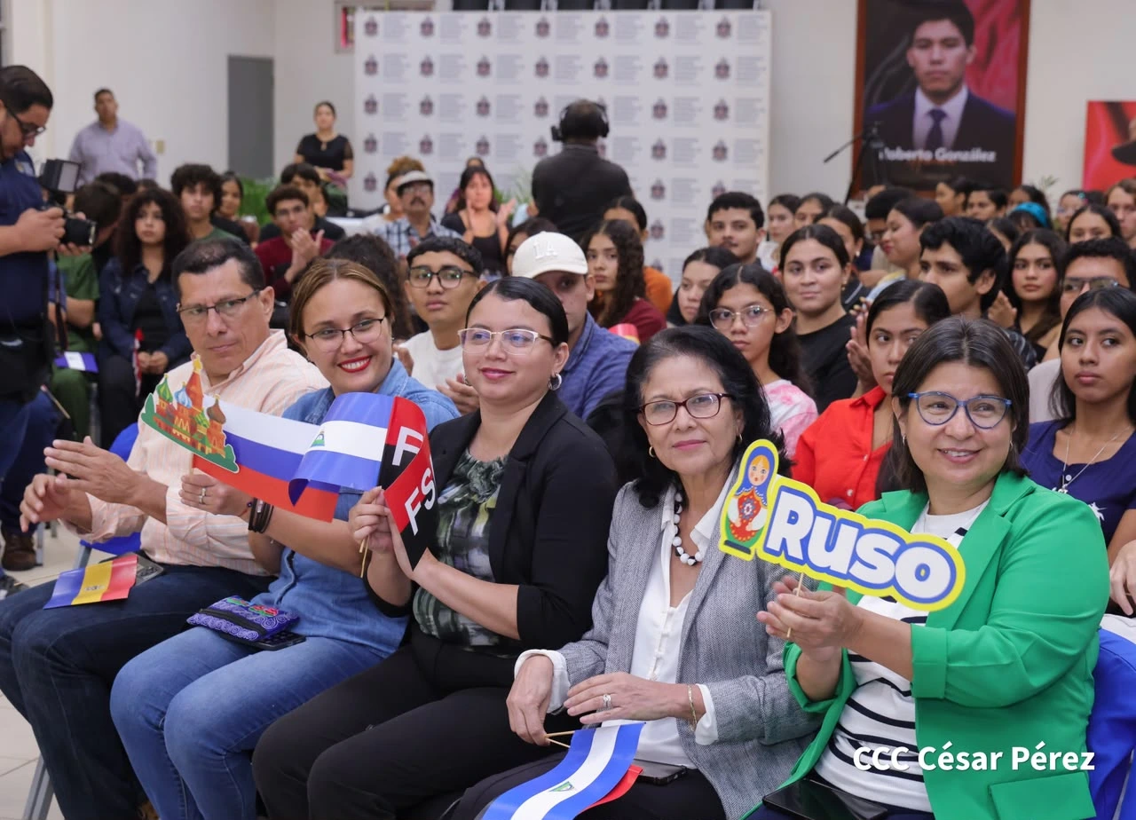 Estudiantes de la UNAN-Managua participan en el Festival Rusia-Nicaragua