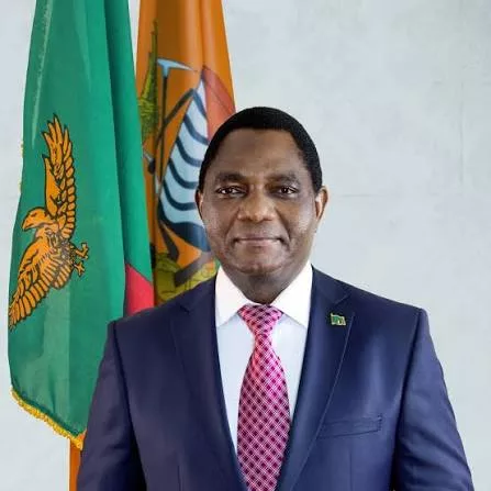 Copresidentes de Nicaragua saludan al Presidente de la República de Zambia en el 62 aniversario de su Independencia